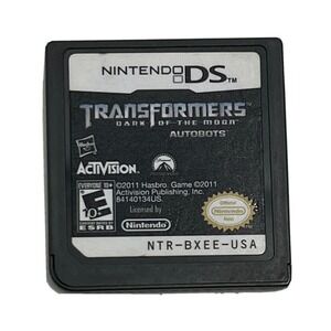 Nintendo DS Game Transformers Dark of The Moon Cartridge only